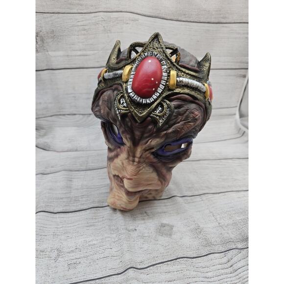 Mask Illusions Alien Commander Latex Mask 2000 Halloween Made In Mexico RARE Wow - Picture 1 of 10